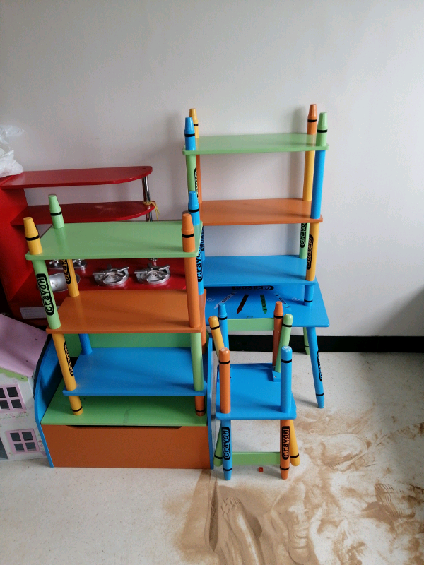 b and m kids chair